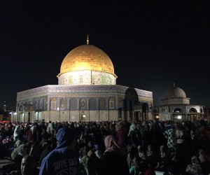 49. Al Masjid Al Aqsa - Dome of the Rock at Night 